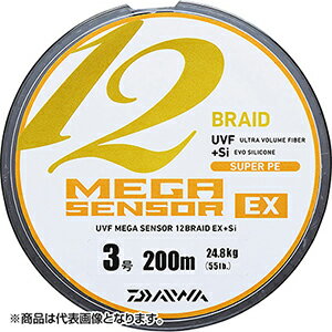 DAIWA(ダイワ) UVF メガセンサー12ブレイドEX＋Si 1号 150m 5カラー(カラーマーキング付) 