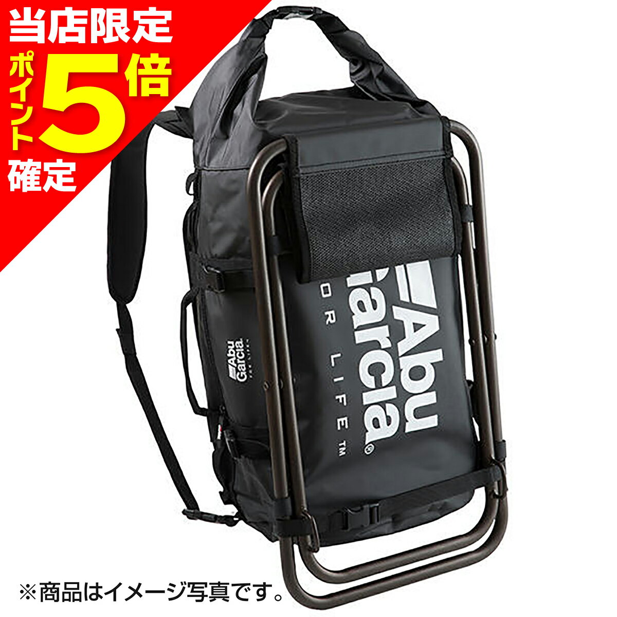 ����Ź����P5�ܳ���ۥԥ奢���ե��å��󥰡�����ѥ� AbuGarcia BASE DUFFLE BAG ���֥��륷�� �١������åե�Хå� BLACK
