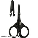 ピュア・フィッシング・ジャパン AbuGarcia Curved Blades PE Scissors 105 アブガルシア カーブブレードPEシザーズ105 ブラック(4)