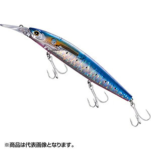 足元までしっかり巻ける。水深2m前後のバイトゾーンを攻める★仕様・規格・寸法★カラー番号:006カラー:Aブルピンイワシタイプ:シンキング全長(mm):125重量(g):28飛距離(m):71沈降速度:45cm/秒スイムフォーム(角度(°)):15流速スペック(cm/秒):110~フック:#4x3