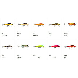 dn e-shopのラパラ(Rapala) COUNT DOWN Universal color カウント ダウン ユニバーサルカラー 5cm 5g ゴールドブリーク CD5-GALB｜アングル3