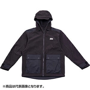アブガルシア(Abu Garcia) ウィンドプルーフソフトシェルジャケット L BLK Wind Proof Soft Shell Jacket