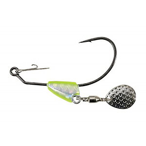 Duo The Rock Spin Hook #2/0-3.5g Chartreuse