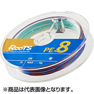 PE - ゴーセン(GOSEN) ルーツ ROOTS PE×8 200m マルチカラー 0.6号 14lb GMR852006 [PEライン]