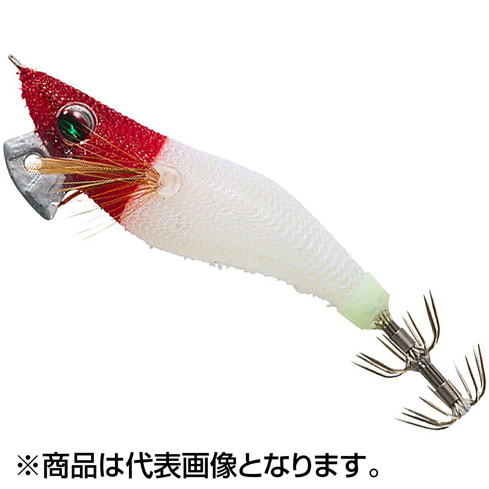 樂天商城 - ダイワ(DAIWA) エメラルダスイカメタルドロッパー タイプE(エギタイプ) 1.8号 夜光-赤白