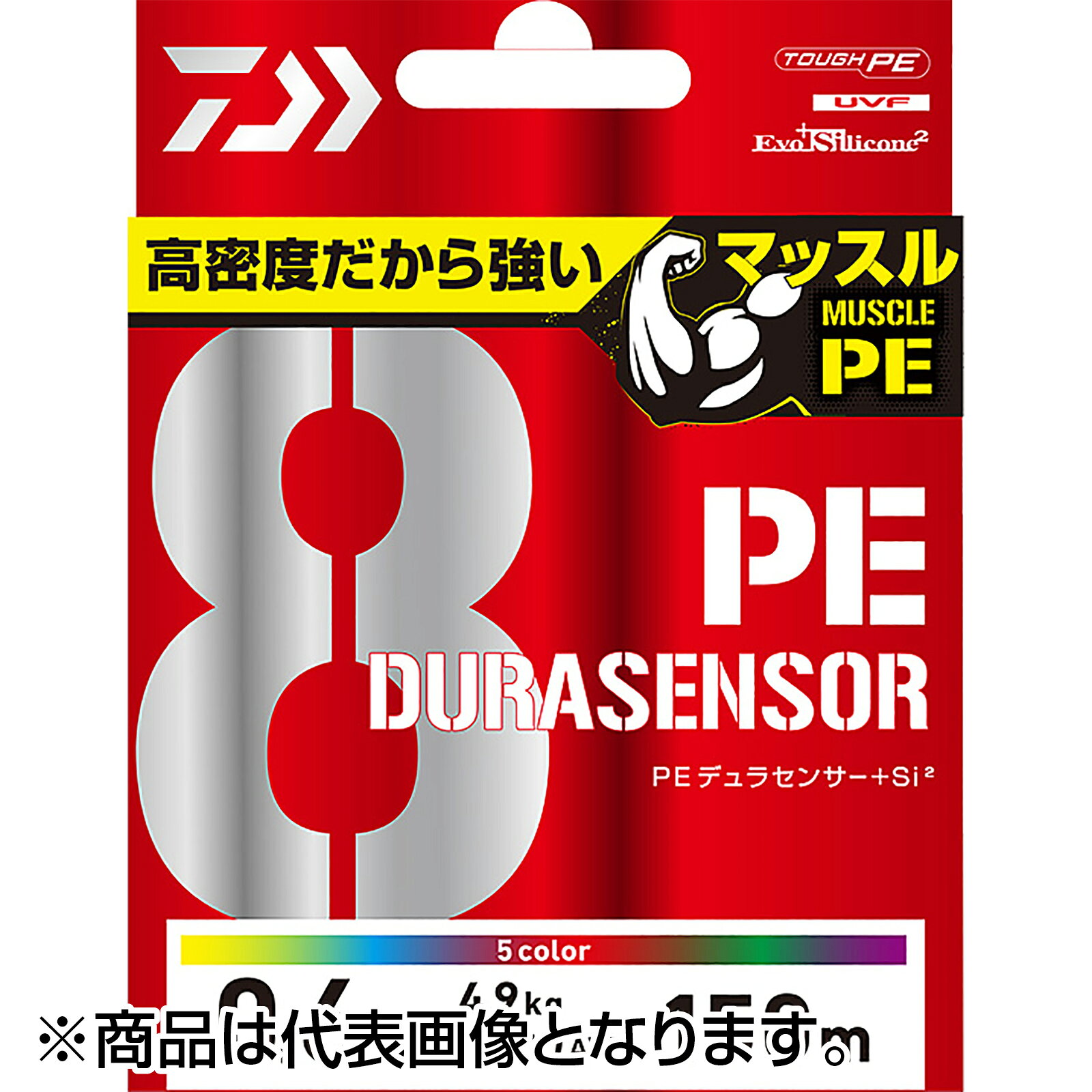 DAIWA UVF PE Durasensor x8 + Si 150 м, №0,6 — плетёная леска PE