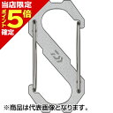 【当店限定P5倍確定】ダイワ(DAIWA) フィッシングカラビナ 60 タイプS シルバー