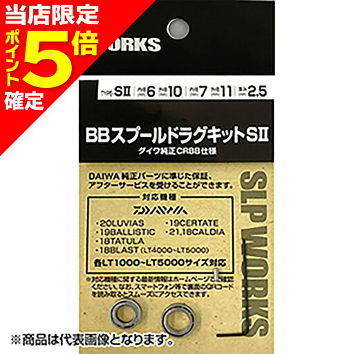 【当店限定P5倍確定】ダイワSLPワークス(DAIWA SLP WORKS) BBスプールドラグキット S2 【当店限定P5倍確定】ダイワSLPワークス(DAIWA SLP WORKS) BBスプールドラグキット S2