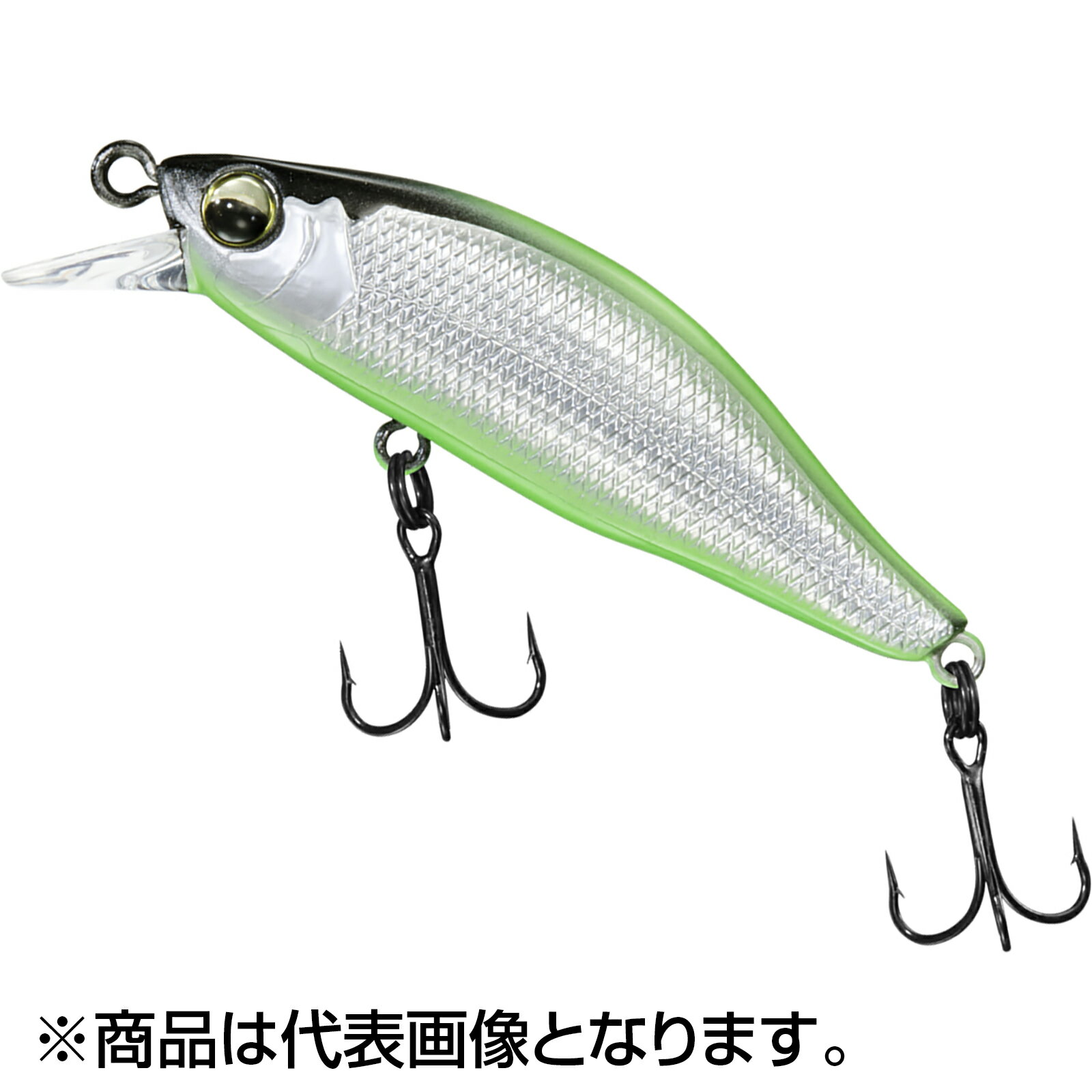 Minnow Plug - ダイワ(DAIWA) シルバークリークミノー 44S 44mm 4.2g グリーンベリー