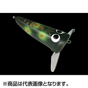 非対称のオリジナルデザインカップが着水直後のアクションを生み出し、ピンスポットの魚を誘い出すWEIGHT:5/8ozカラー:フロッグ