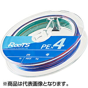 PE - ゴーセン(GOSEN) ルーツ ROOTS PE×4 150m マルチカラー 0.6号 12lb GMR451506 [PEライン]
