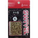 イシナダ釣工業 タル型サルカン 6号 ミガキ