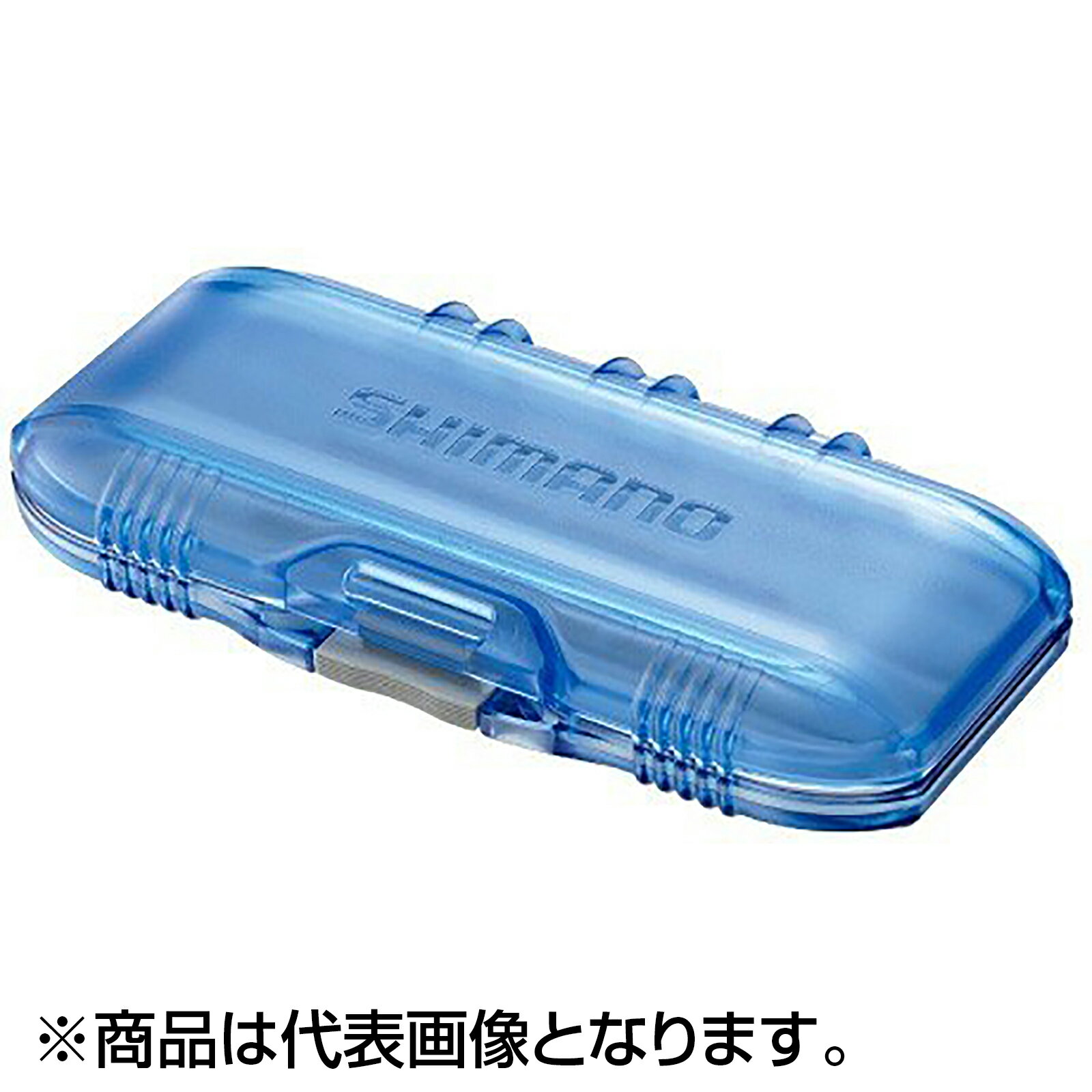 シマノ(SHIMANO) 鮎・針ケース (3・4本用) クリアブルー CS-015I