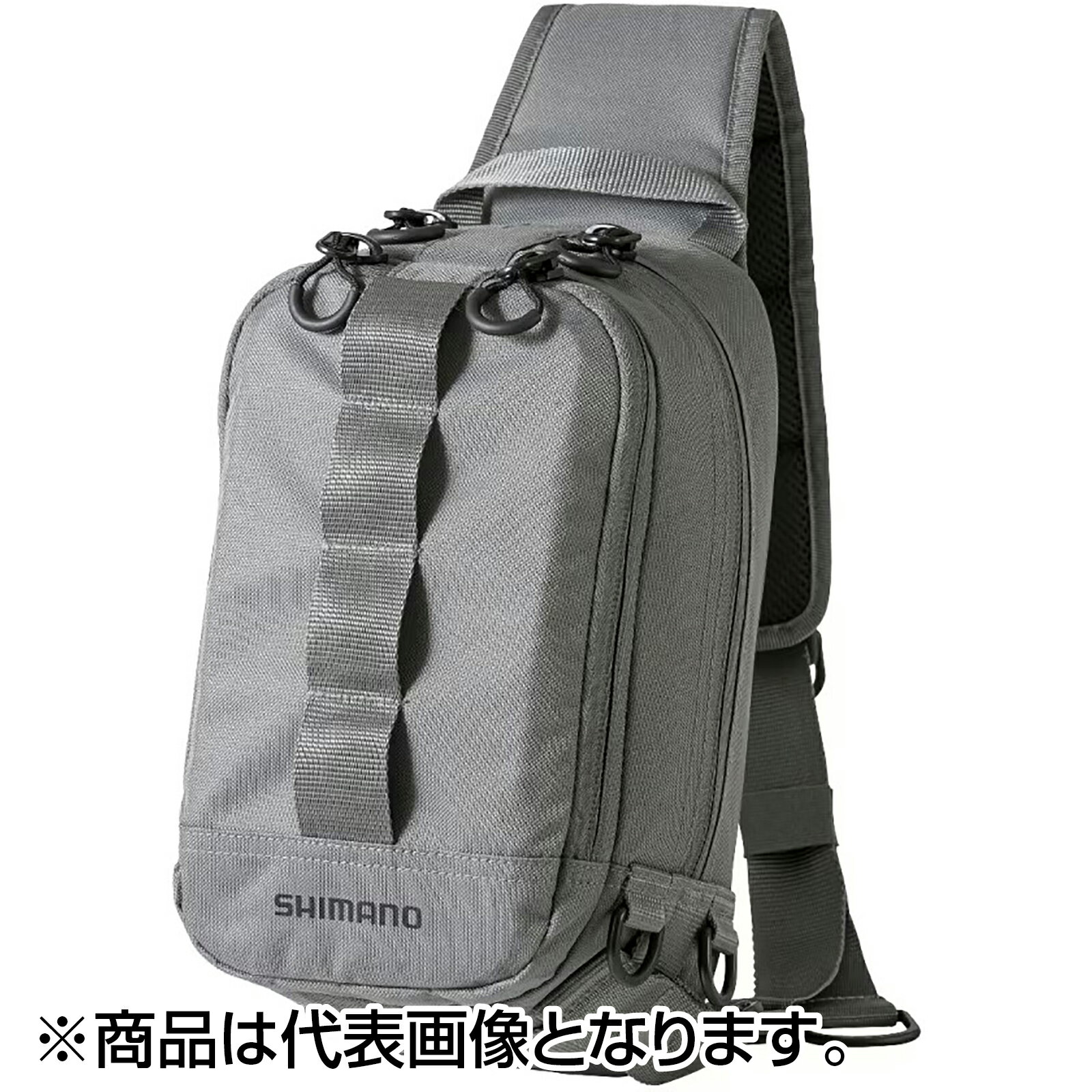 シマノ(SHIMANO) スリング ショルダーバッグ M グレー BS-025T