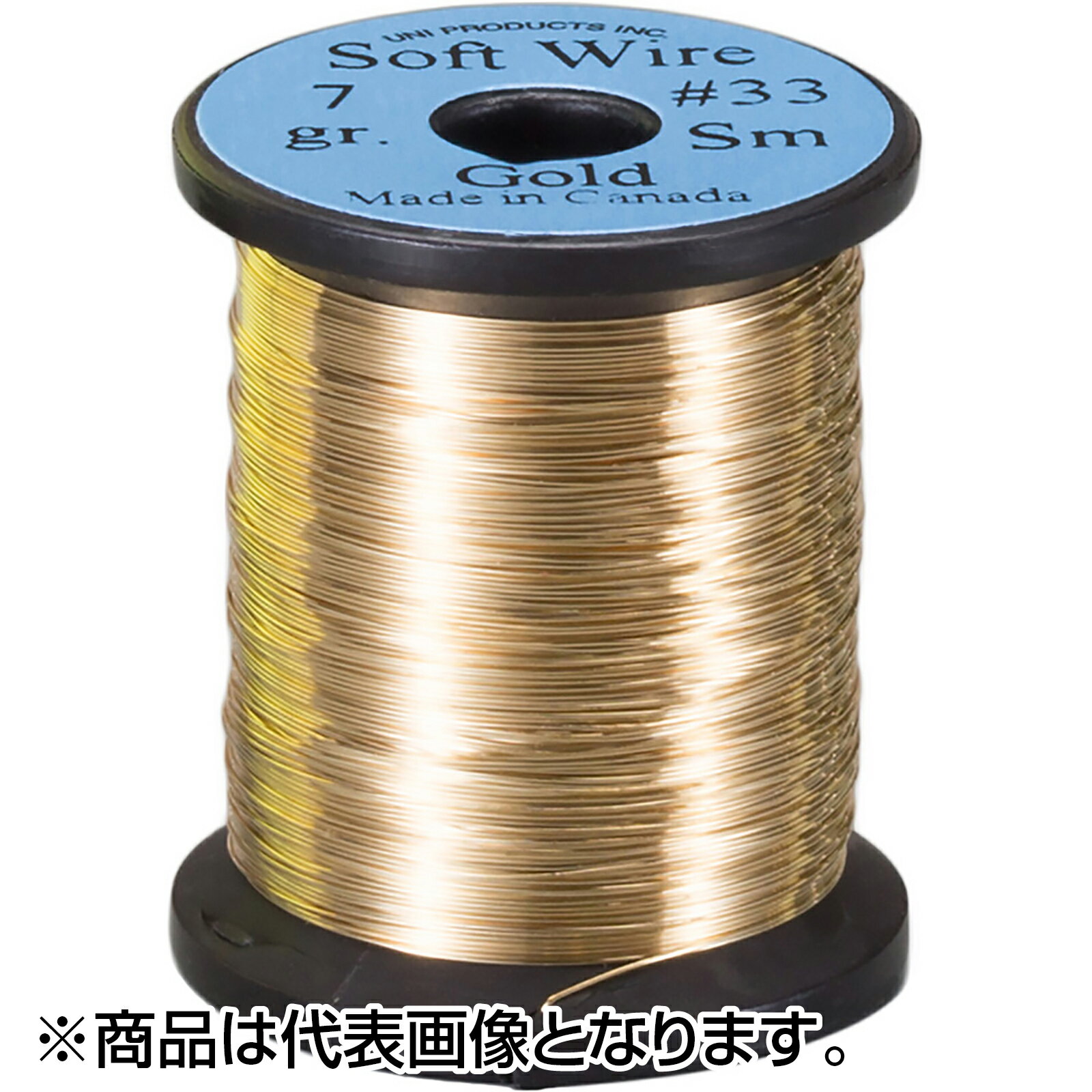 ティムコ(TIEMCO) UNI ソフトワイヤー S ゴールド