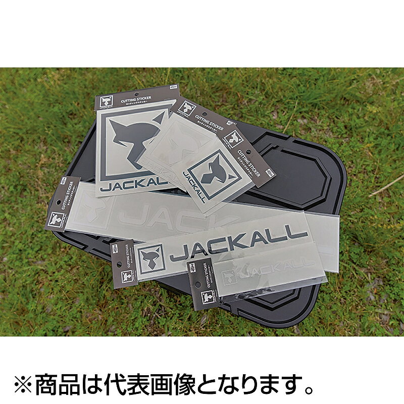 樂天商城 - ジャッカル(JACKALL) カッティングステッカースクエア M ブラック