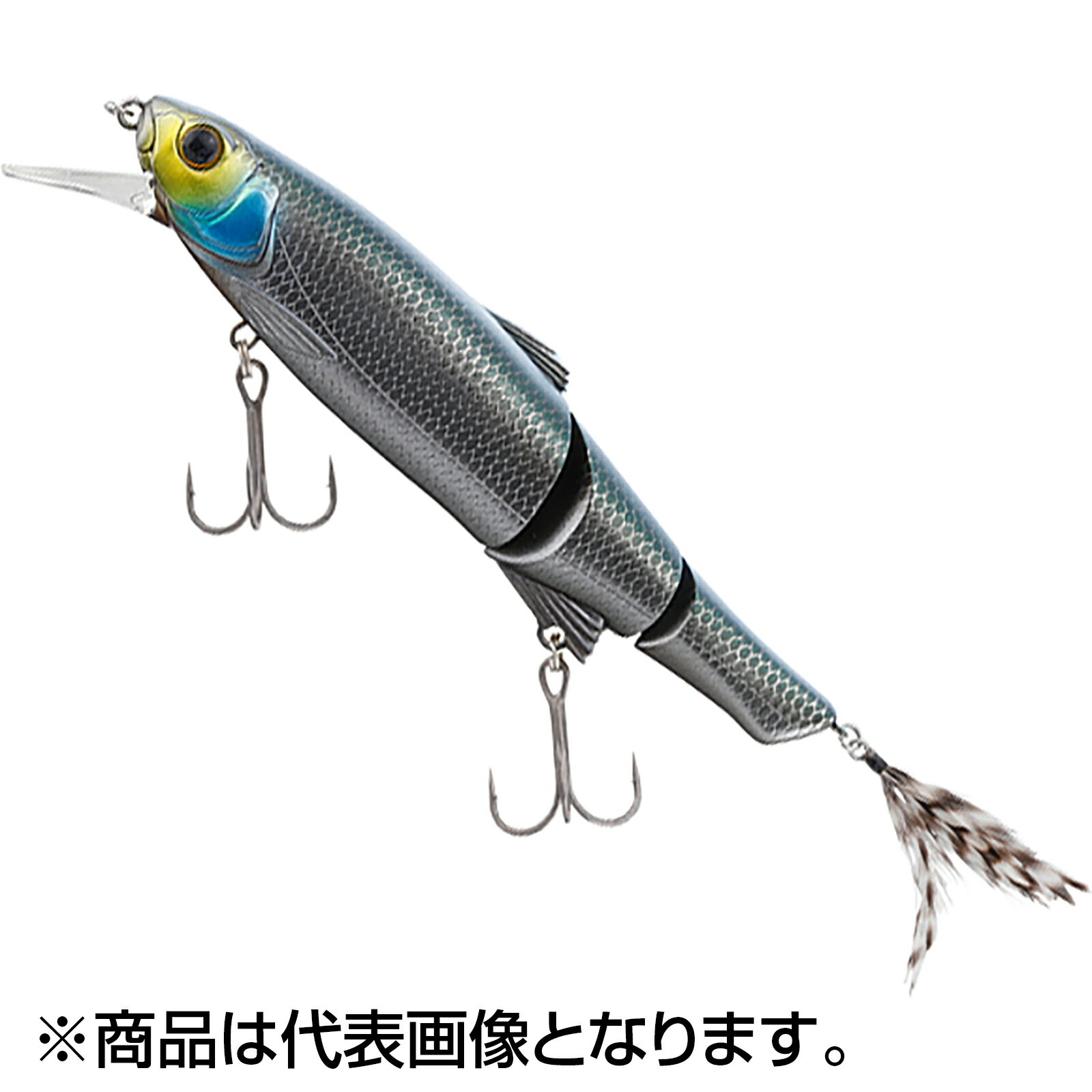 Jackall Sleek Miky 115 Kawashima White Flash Bone