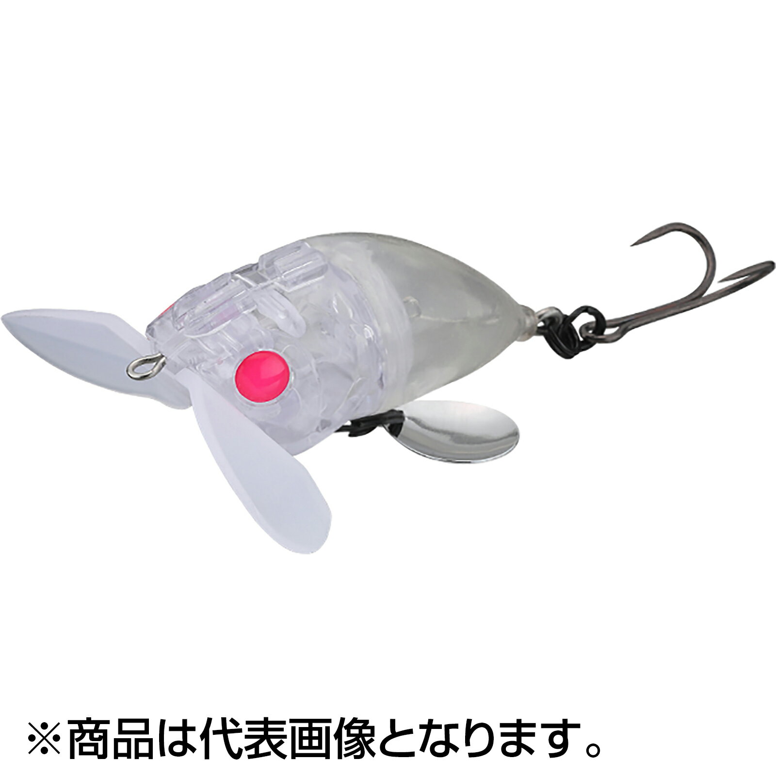 ジャッカル(JACKALL) ナジーバグベイビー 57mm 16g YBシークレットクリア