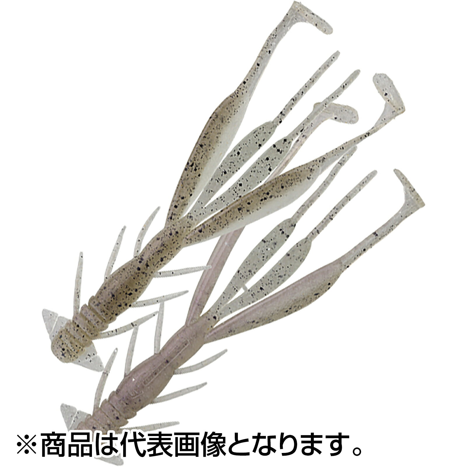 樂天商城 - ジャッカル(JACKALL) ジミーシュリンプ 3.8inch 喰わせスジエビ