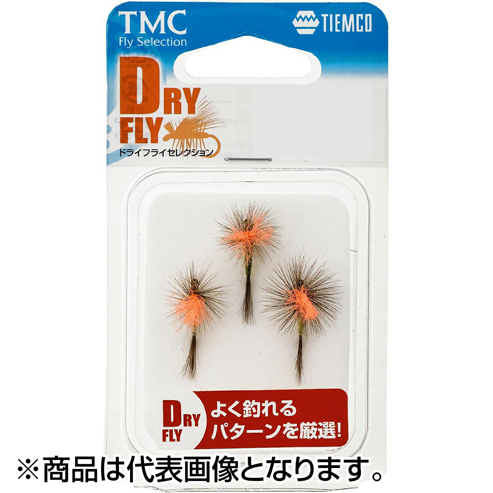 Parachute - ティムコ(TIEMCO) 完成品フライセット ドライフライセレクション D-10セット ADWパラシュート ライトカラー #14