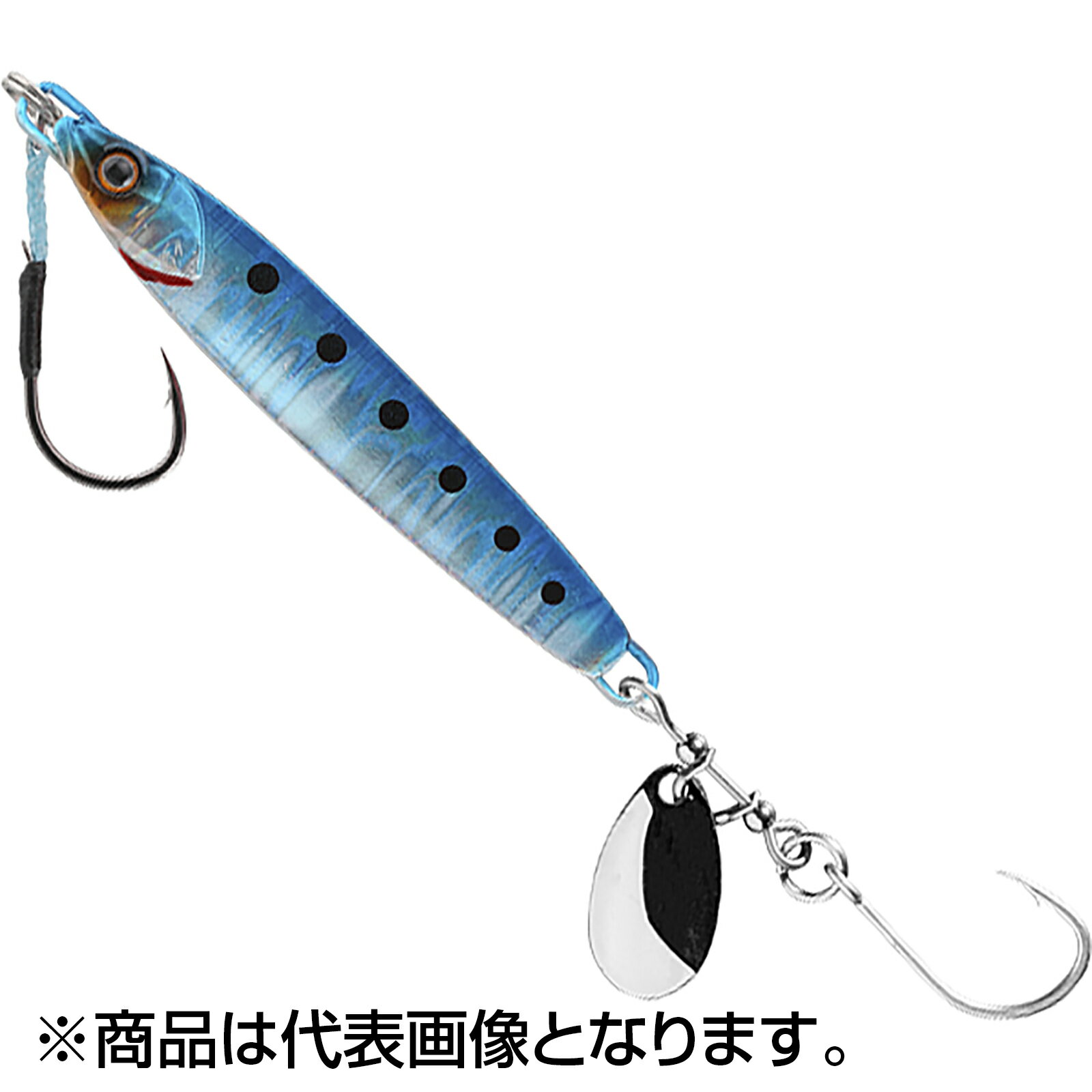 樂天商城 - 【当店限定P2倍確定】ジャッカル(JACKALL) ビッグバッカーラッシュブレード 69mm 30g イワシ