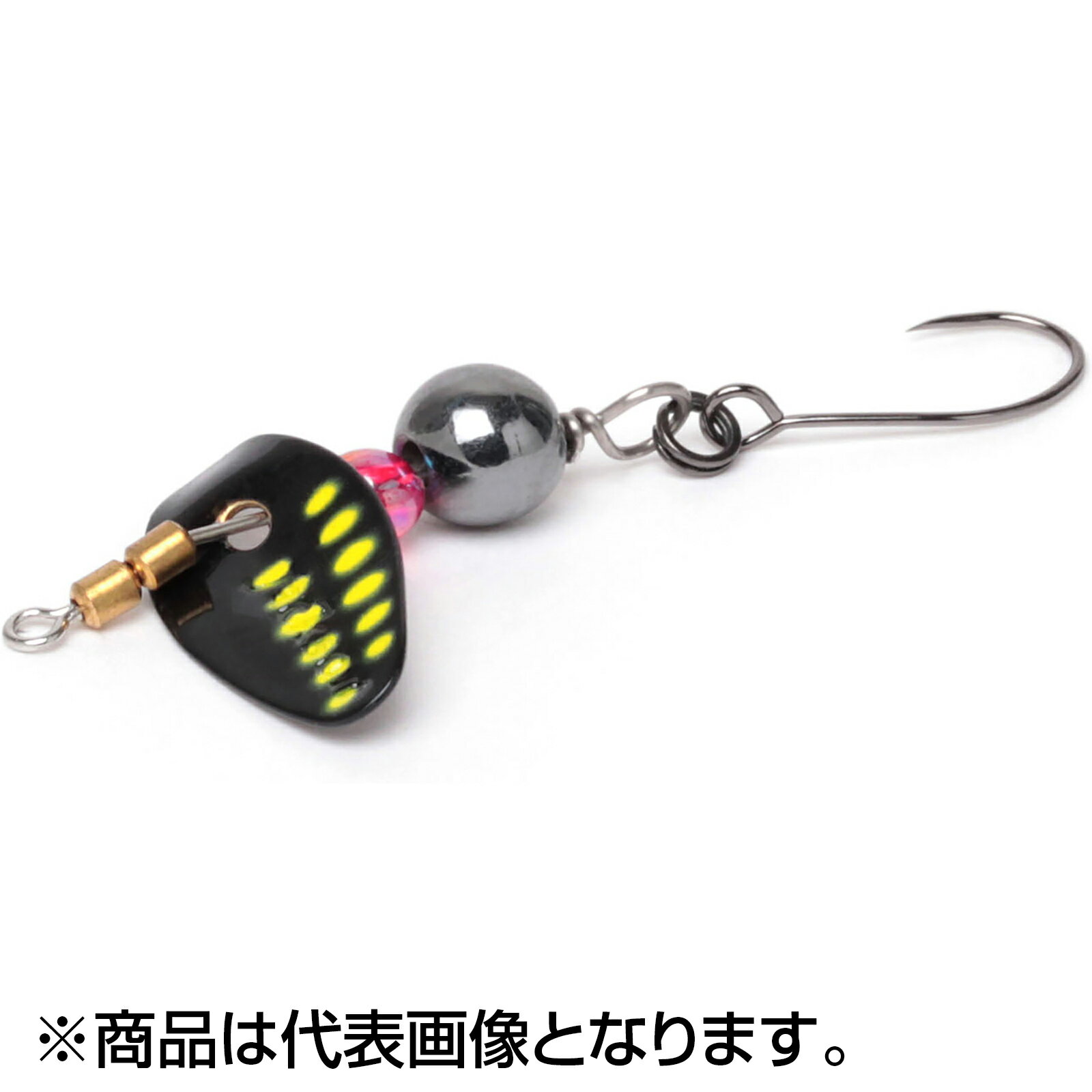 Rakuten - ジャクソン(Jackson) バギースピナー 3g BC ブラック/ チャートドット