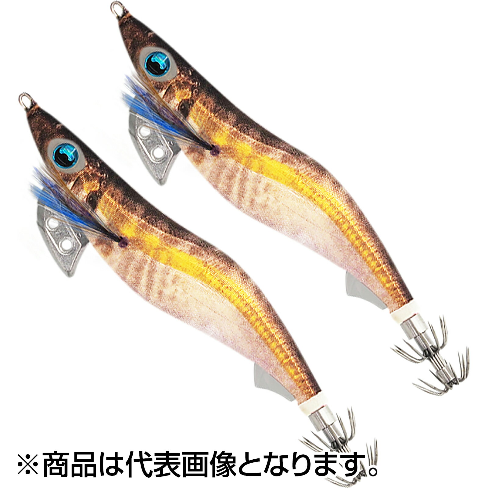 ヤマシタ(YAMASHITA) エギ王 K 3.5号 シャロー #001 金アジ