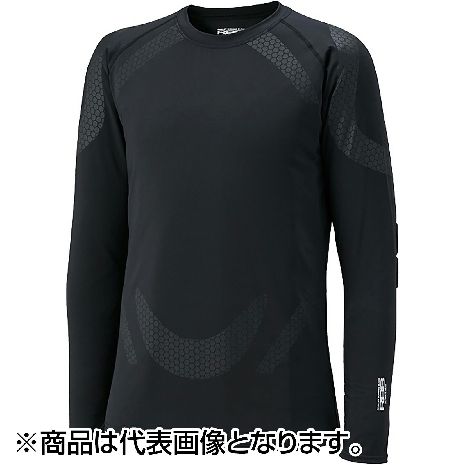 双進(SOSHIN) RBB プロテクトアンダーシャツ M ブラック 7670