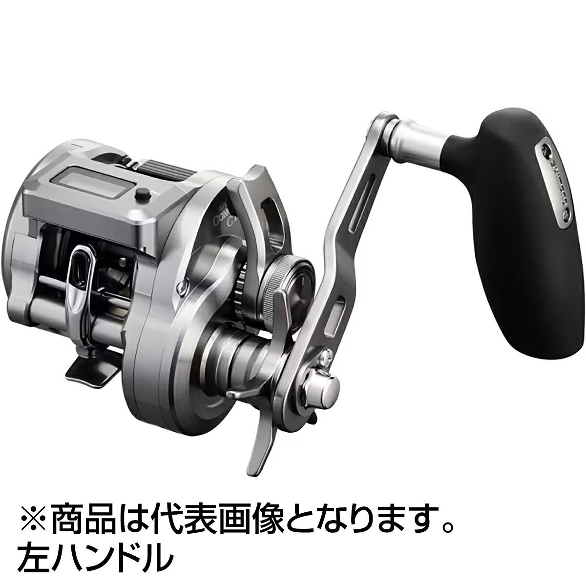 Tactical Armor高精度金属ボディ＆マイクロモジュールギアの剛健かつ滑らかな駆動系統にデジタルカウンターとフォールレバーを搭載し、高度な戦略とその再現性を実現するオシアコンクエストCT。NEWモデルはテンションを掛けても巻きが重くならない新型フォールレバーとインフィニティドライブを搭載し、巻きの軽さと感度がいっそう向上。さらに視野角が拡大したNEWラインカウンターには巻き上げ距離アラームを搭載し、より緻密な戦略をサポートする。もちろん高耐久クラッチ＆高耐食ステンレスパーツがもたらす耐久性や、X-PROTECTによる防水性能など、オシアコンクエストが築き上げてきた鉄壁のタフネスは完全に踏襲。パーミングのしやすさ、カウンターの見やすさなど、細部にまで改良を加えた渾身のスペックでオフショアアングラーの期待に応える。新たにラインナップされたMGモデルはドテラ鯛ラバゲームにも最適なCI4+ラウンドハンドルノブを採用。※オシアコンクエストCTは全機種PEライン専用です。※スプール糸巻き部の溝は、それぞれ1/3、2/3を表しています。※この製品は電磁波を発生させる製品であり、各国の規制法令や技術認証制度の適用対象となり得ます。日本国外に対する販売は処罰の対象となるおそれがあります。転売行為はおやめください。★仕様・規格・寸法★自重(g)395.0ハンドル長さ(mm)75ベアリング数BB/ローラ—9/2夢屋ハンドルノブタイプB夢屋ハンドルタイプBH-2, 4, 5JAN4969363046727