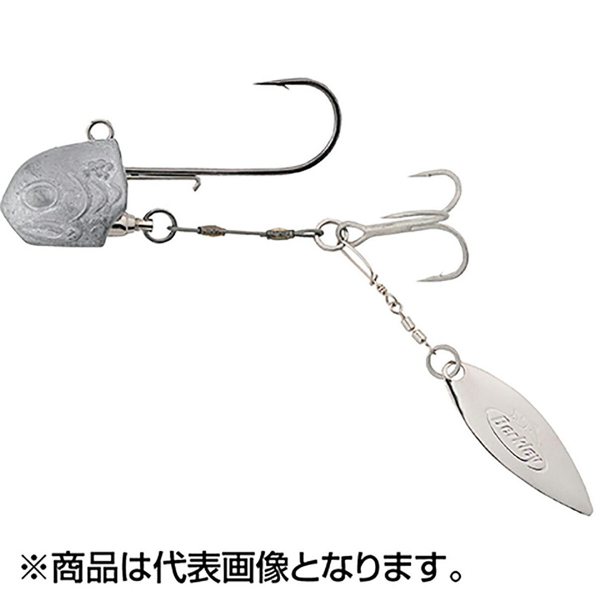 バークレイ(Berkley) マルチヘッド 30g #1/0 シルバー
