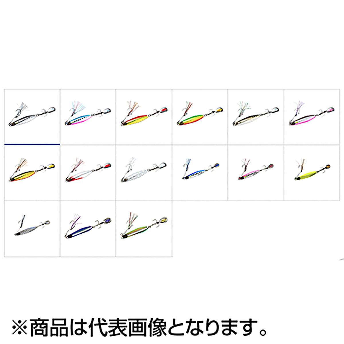 カンタン巻くだけブレードジグジャックアイマキマキ 30g キビナグロー偏光グリーン の商品画像2枚目