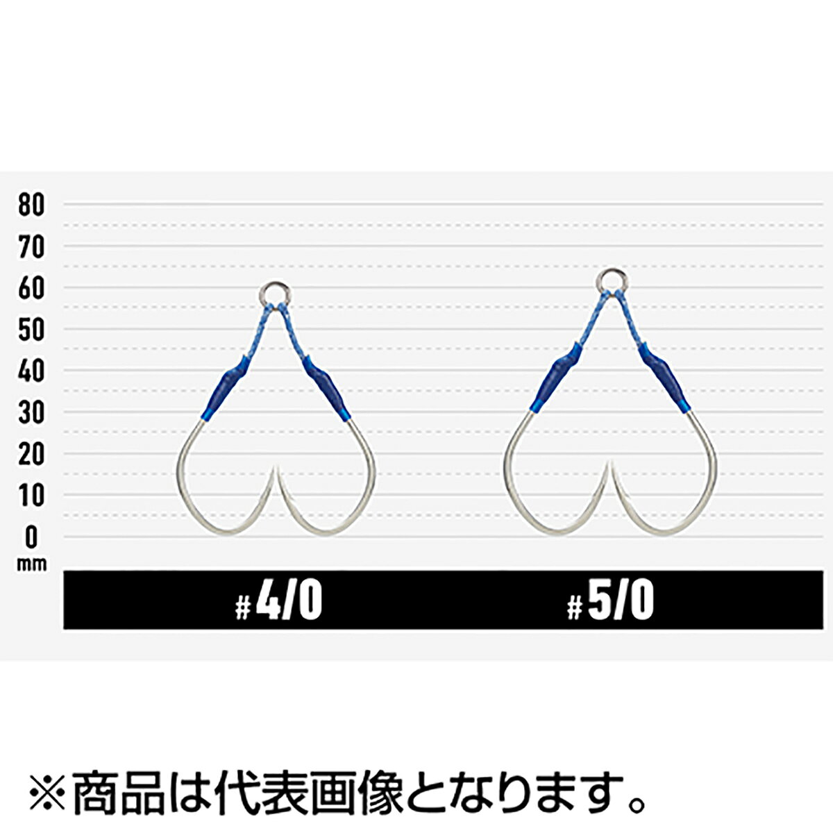 JHS-54 ジゲンハイパーショートツイン #6/0 の商品画像3枚目
