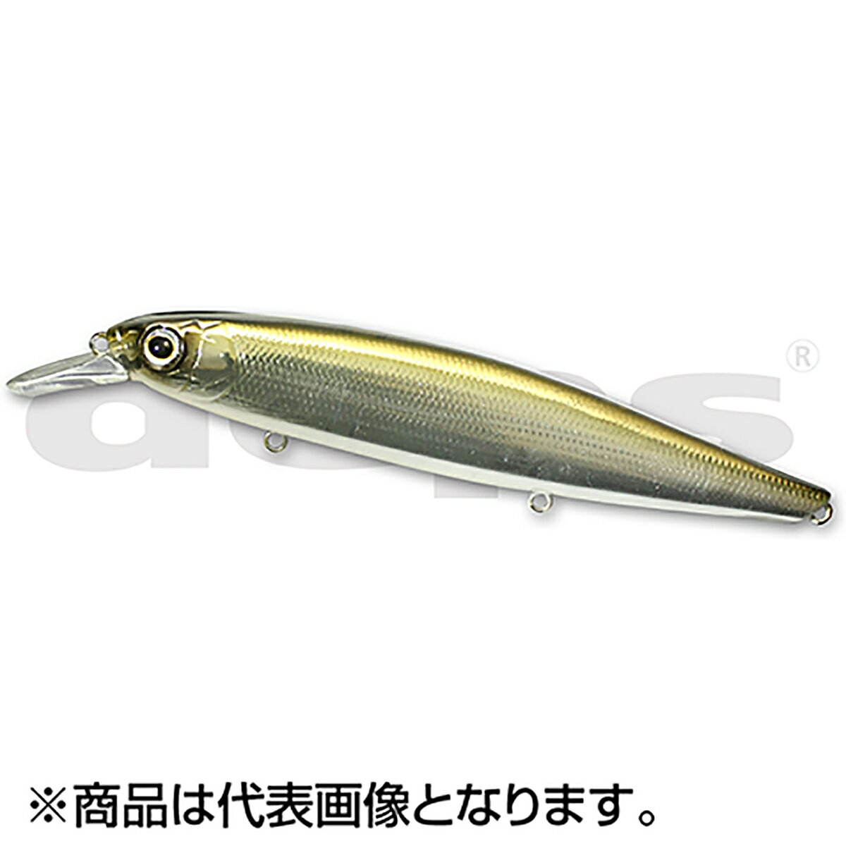 デプス(Deps) バリソンミノー 130SP 7/8oz #09 ハーフミラーワカサギ