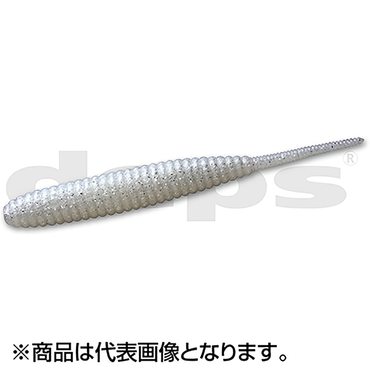 Rakuten - デプス(Deps) デスアダー 4インチ #09 パールホワイト/シルバーフレーク