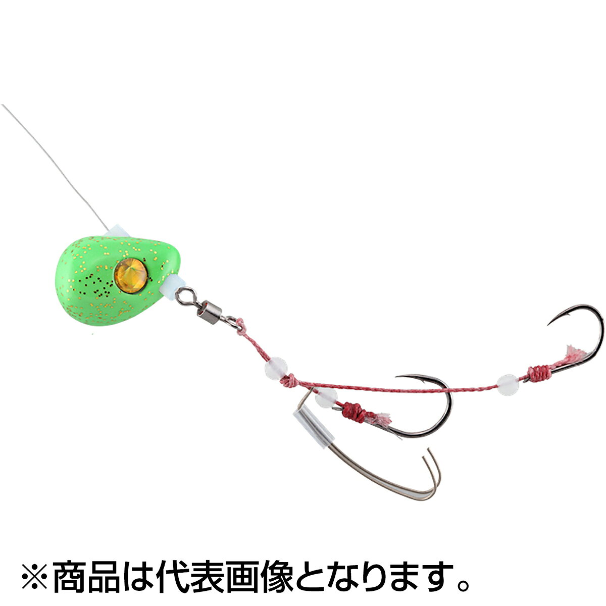 Jackall TG Binbin Tenya Tai Yume 10 38g Lime Glow Gold Flake