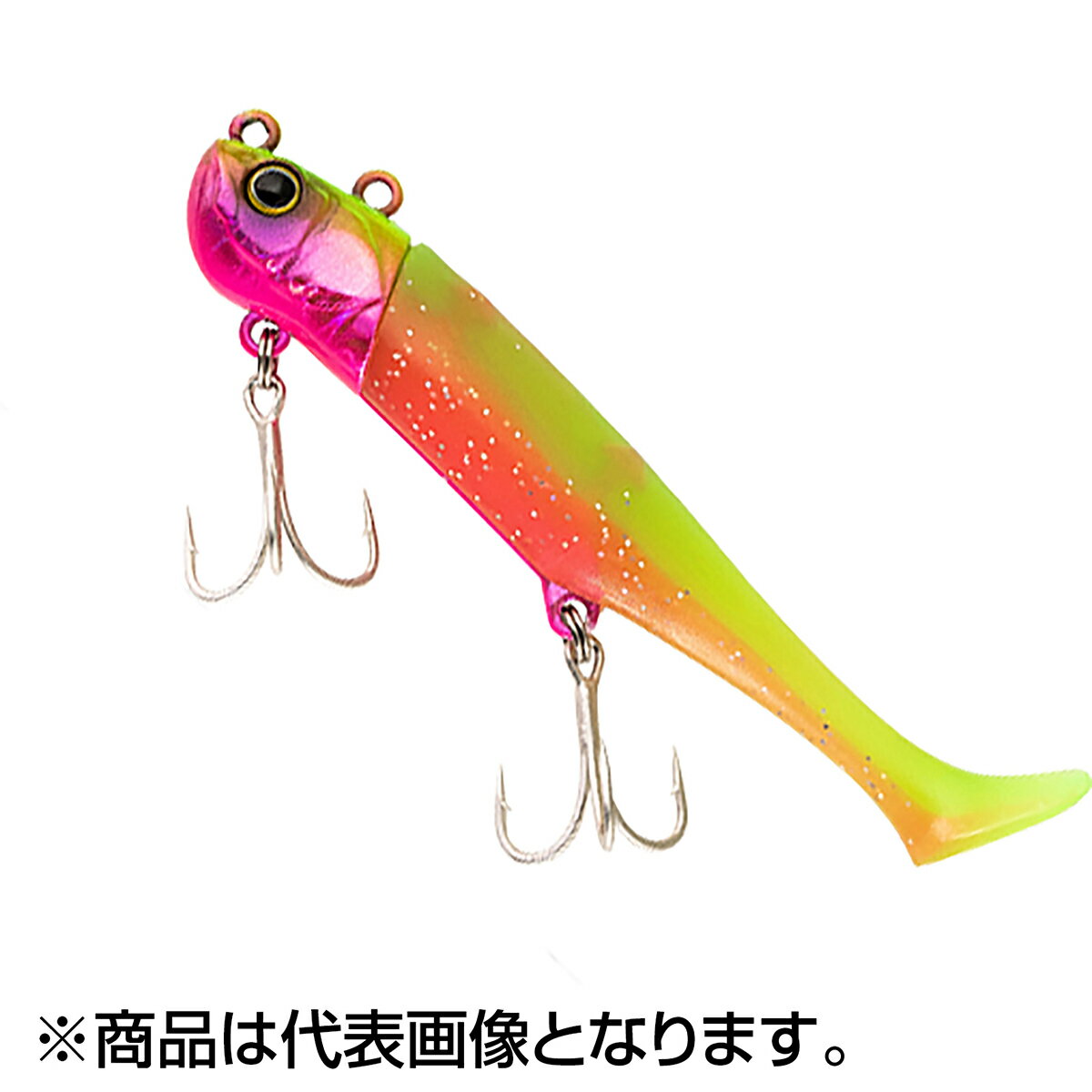 乐天商城 - ジャッカル(JACKALL) ビッグバッカー ワグシャッド 90mm 28g 伊賀ピン