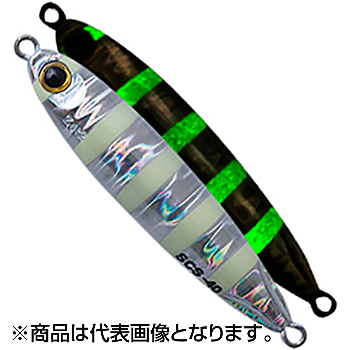 樂天商城 - パームス(PALMS) スローブラットキャスト スリム 76mm 40g MG-530 ゼブラグロー SCS-40