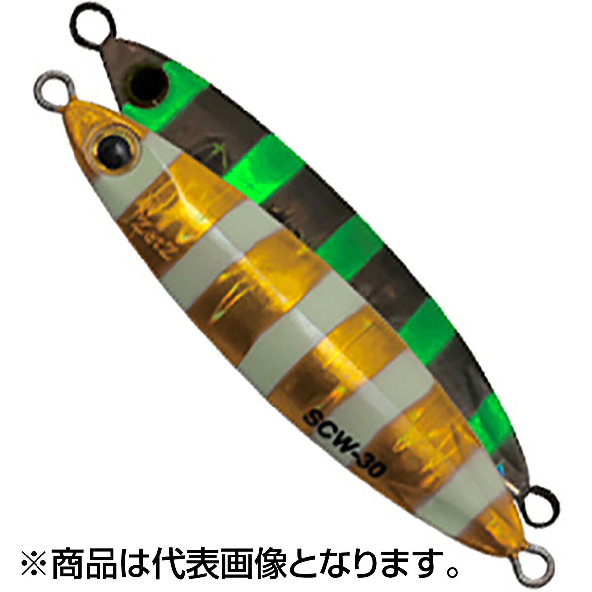 パームス(PALMS) スローブラットキャスト ワイド 61mm 20g MG-547 ゼブラゴールド SCW-20