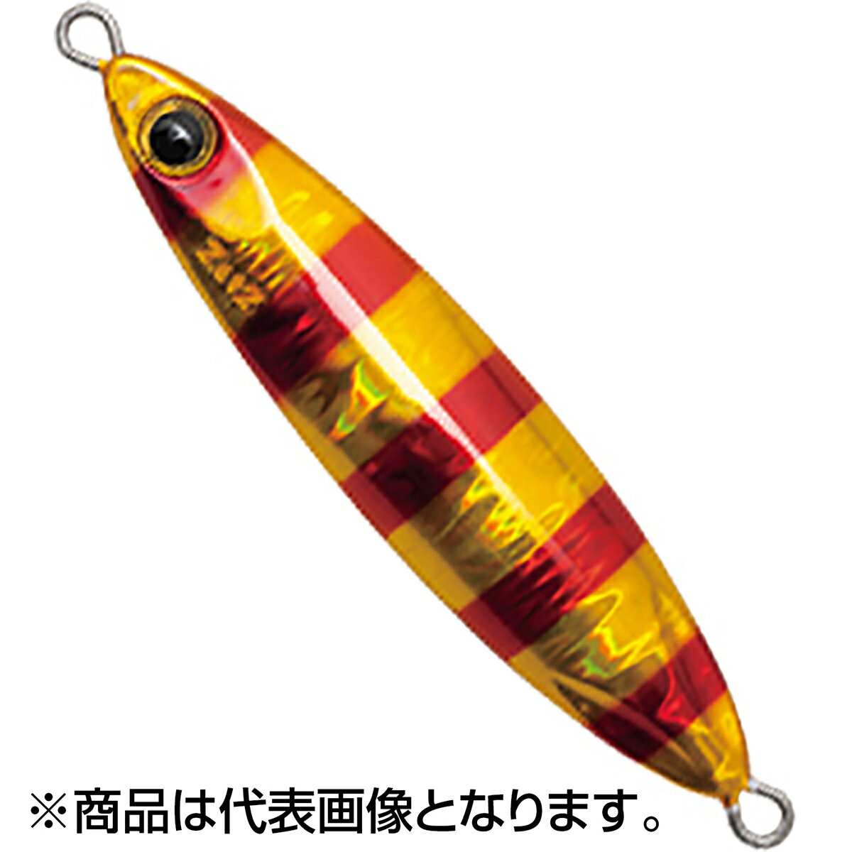 樂天商城 - パームス(PALMS) スローブラットキャスト ワイド 73mm 30g MG-556 ゼブラレッドゴールド SCW-30