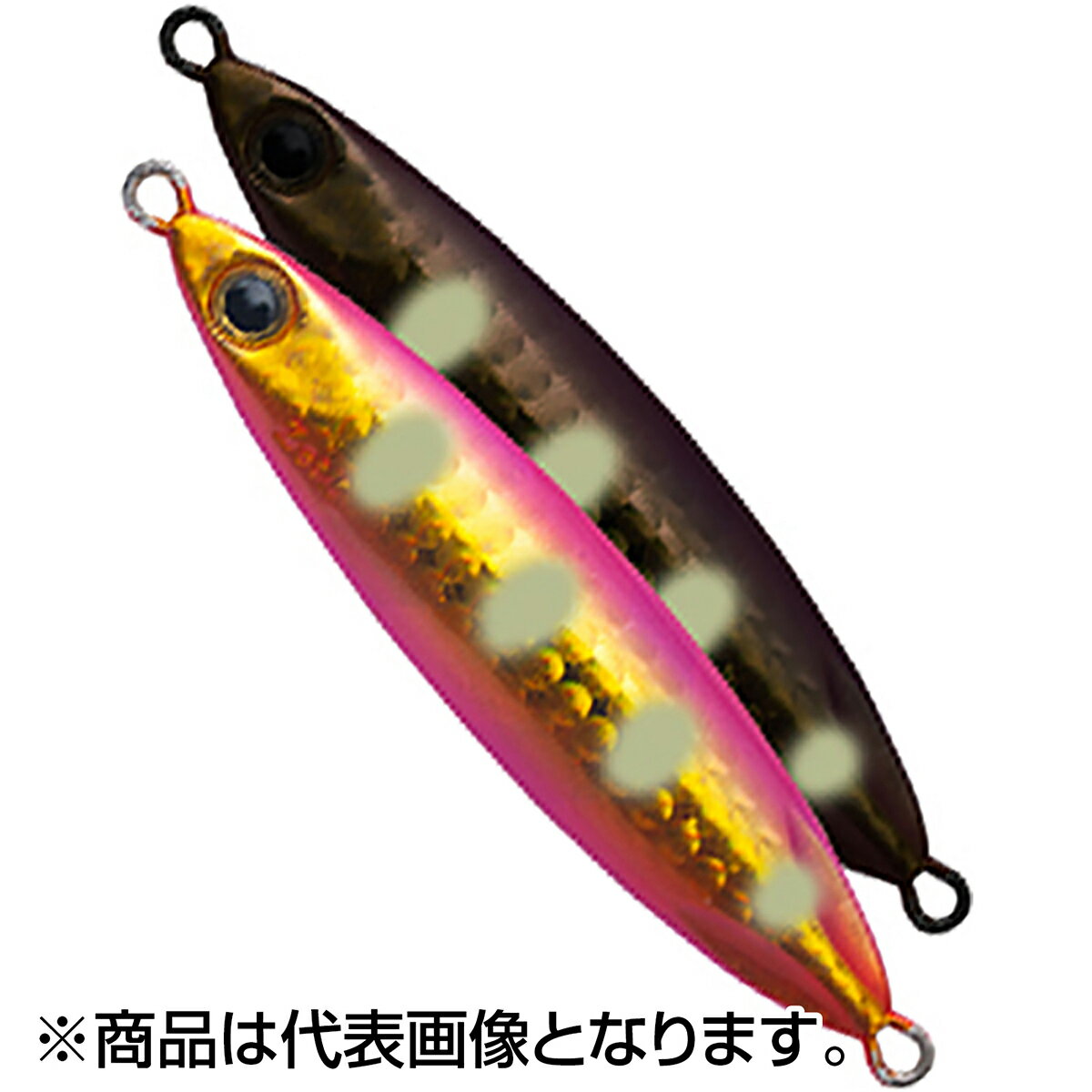 パームス(PALMS) スローブラットキャスト ワイド 61mm 20g RZ-495 ピンクエッジグロー SCW-20