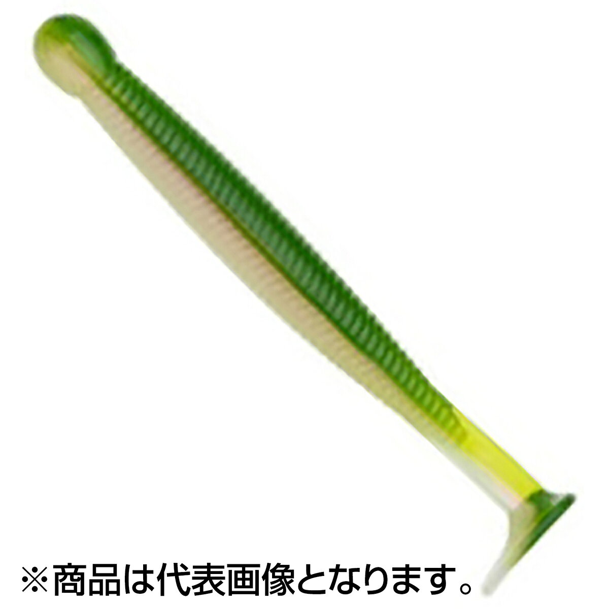 Ecogear Grass Minnow S 1-3/4 inch 42mm #117 Glow Watermelon Back