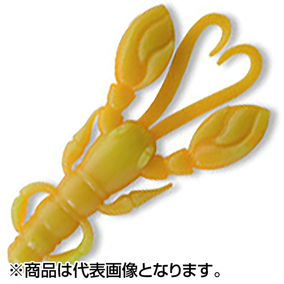 Ecogear Kasago Shokunin Rock Claw 2 inch #250 Reaction SP Float Glow