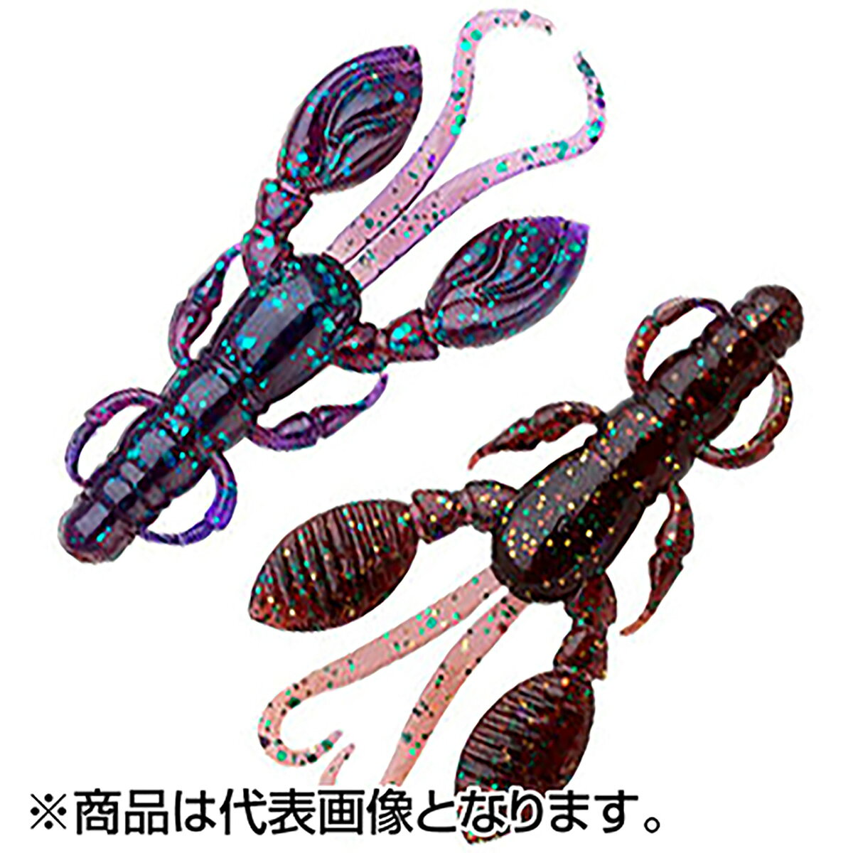 Ecogear Rock Craw 2 inch #414 Mayoi Purple Camo