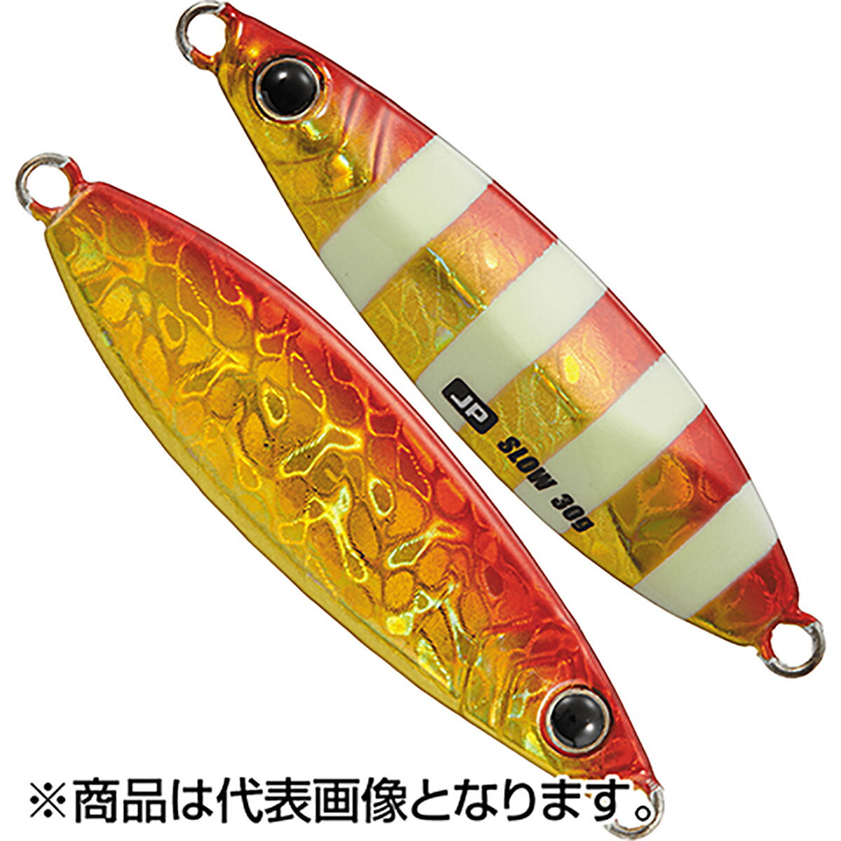 ジグパラ スロー 40g レッドゴールドゼブラ