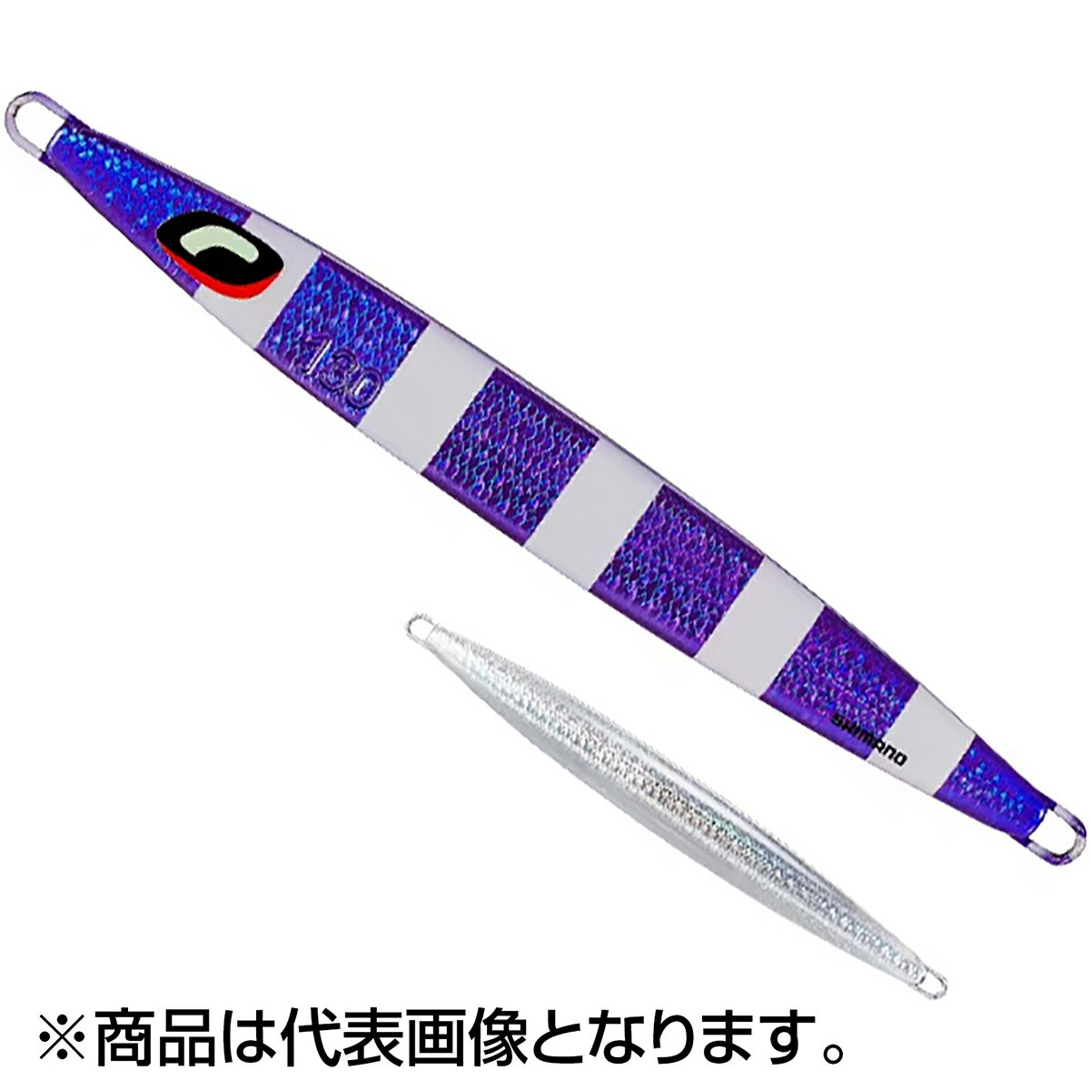 樂天商城 - シマノ(SHIMANO) オシア ロングウェーバー 151mm 130g #022 Sパープルシルバーゼブラグロー JV-L13U