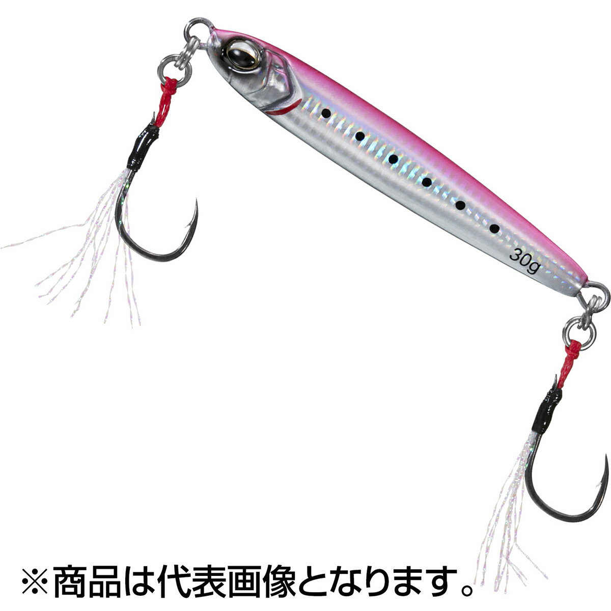 樂天商城 - ダイワ(DAIWA) サムライジグR スローフォール 30g ピンクイワシ