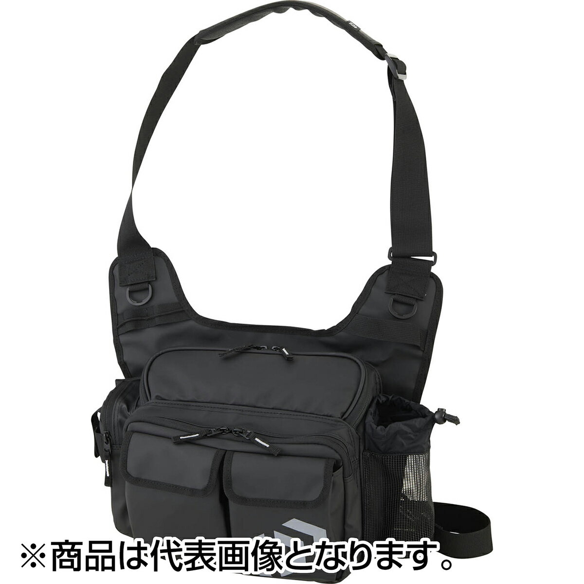 【当店限定P2倍確定】ダイワ(DAIWA) サイドフィットバッグ(D) ブラックP