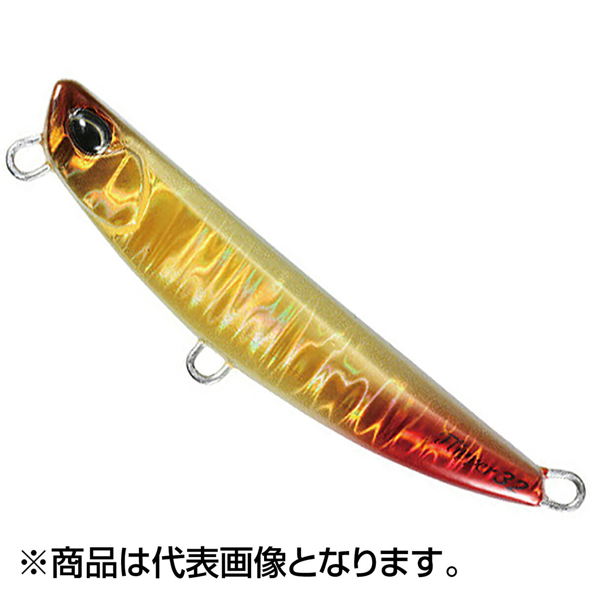デュオ(DUO) ビーチウォーカー フリッパー 32 70mm 32g GPA0734 UV琥珀WグローRT