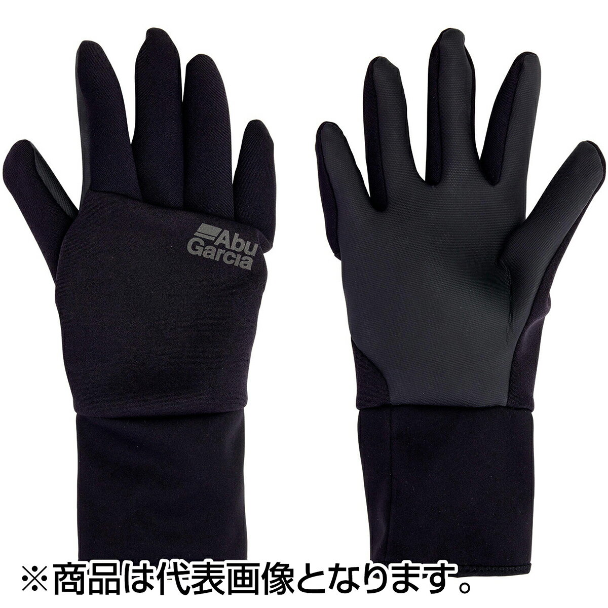 アブガルシア(AbuGarcia) ロングカフスフルフィンガー ネオプレングローブ M ブラック