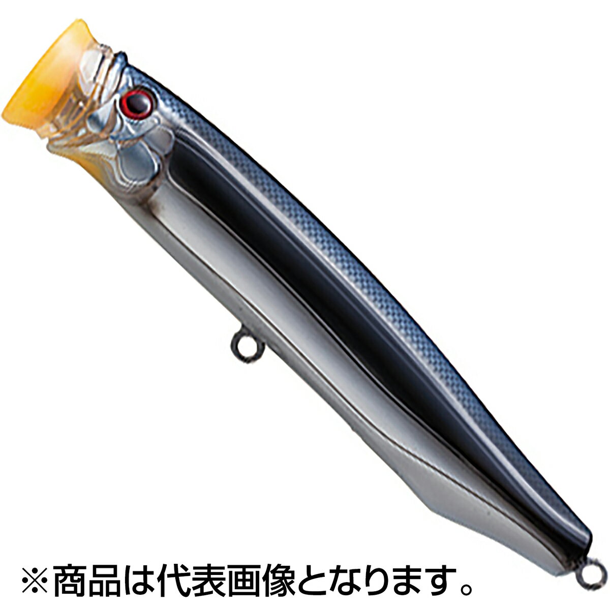 樂天商城 - タックルハウス(TACKLE HOUSE) コンタクト フィードポッパー 150mm 60g #23.シルバーブラックHVC CFP150
